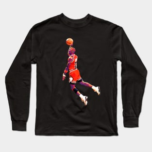 Michael Jordan Slam Dunk Long Sleeve T-Shirt